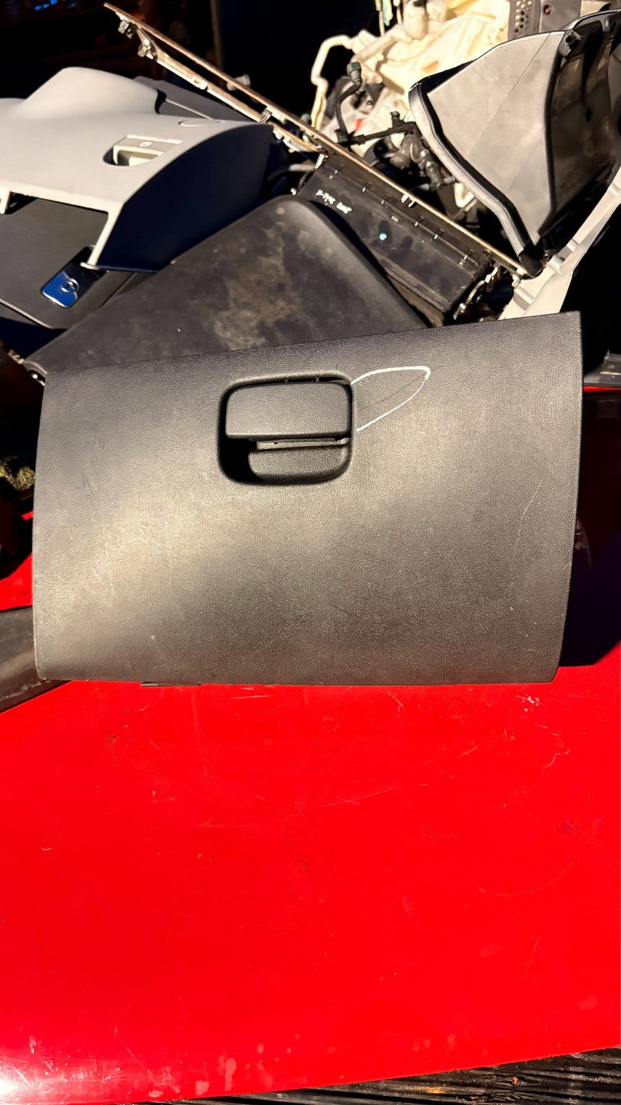 Fiat Grande Punto 2011 Glovebox Storage Compartment Assembly Door + Latch
