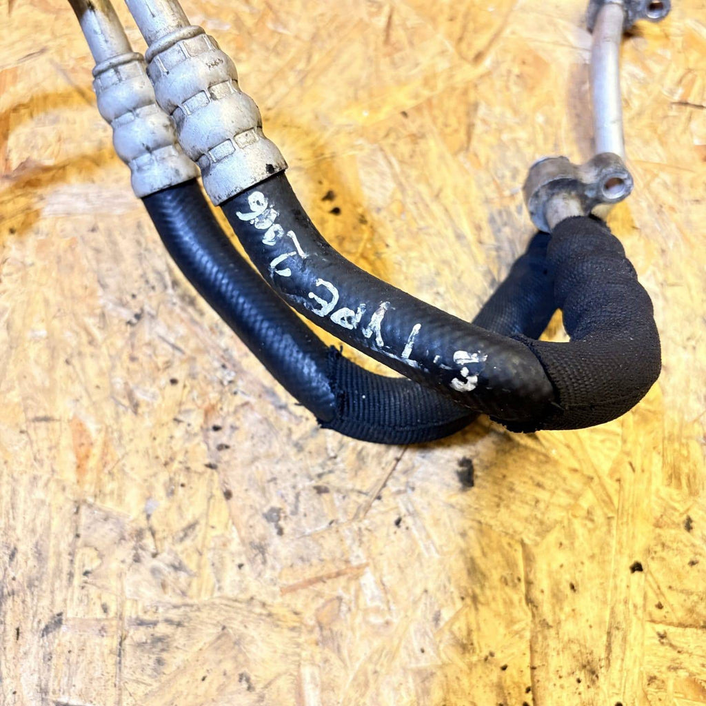 Jaguar S-Type 2.7D V6 Diesel A/C Air Con Pipe Hose Line Assembly 2004-2007