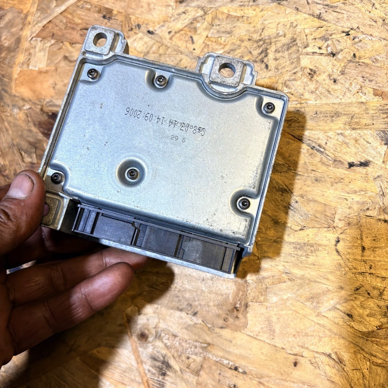 PEUGEOT 407 2.0 HDI AIRBAG CONTROL MODULE ECU 9655880880 603554600 2006
