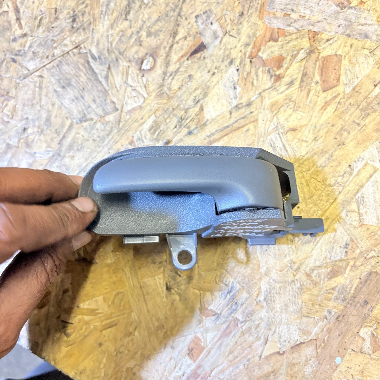 Peugeot 107 Mk1 2005-2014 NSF Passenger Front Interior Door Handle Grey