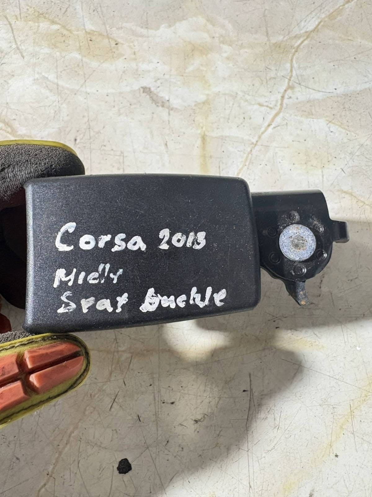 VAUXHALL CORSA D 2006-2014 SEATBELT BUCKLE 60462076h