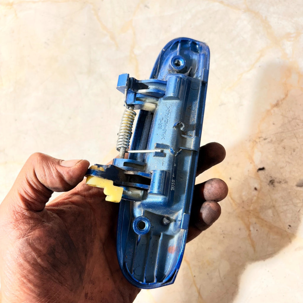 KIA PICANTO 2004-2011 EXTERNAL DOOR HANDLE REAR LEFT PASSENGERS SIDE in BLUE