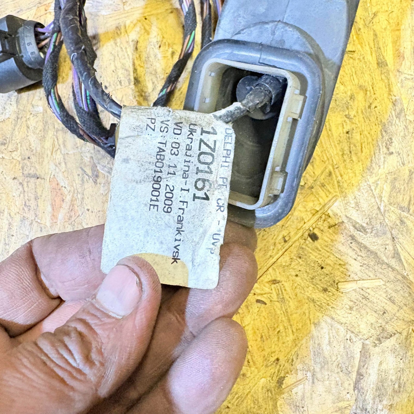 SKODA OCTAVIA REAR DRIVERS RIGHT SIDE DOOR WIRING LOOM HARNESS 2017