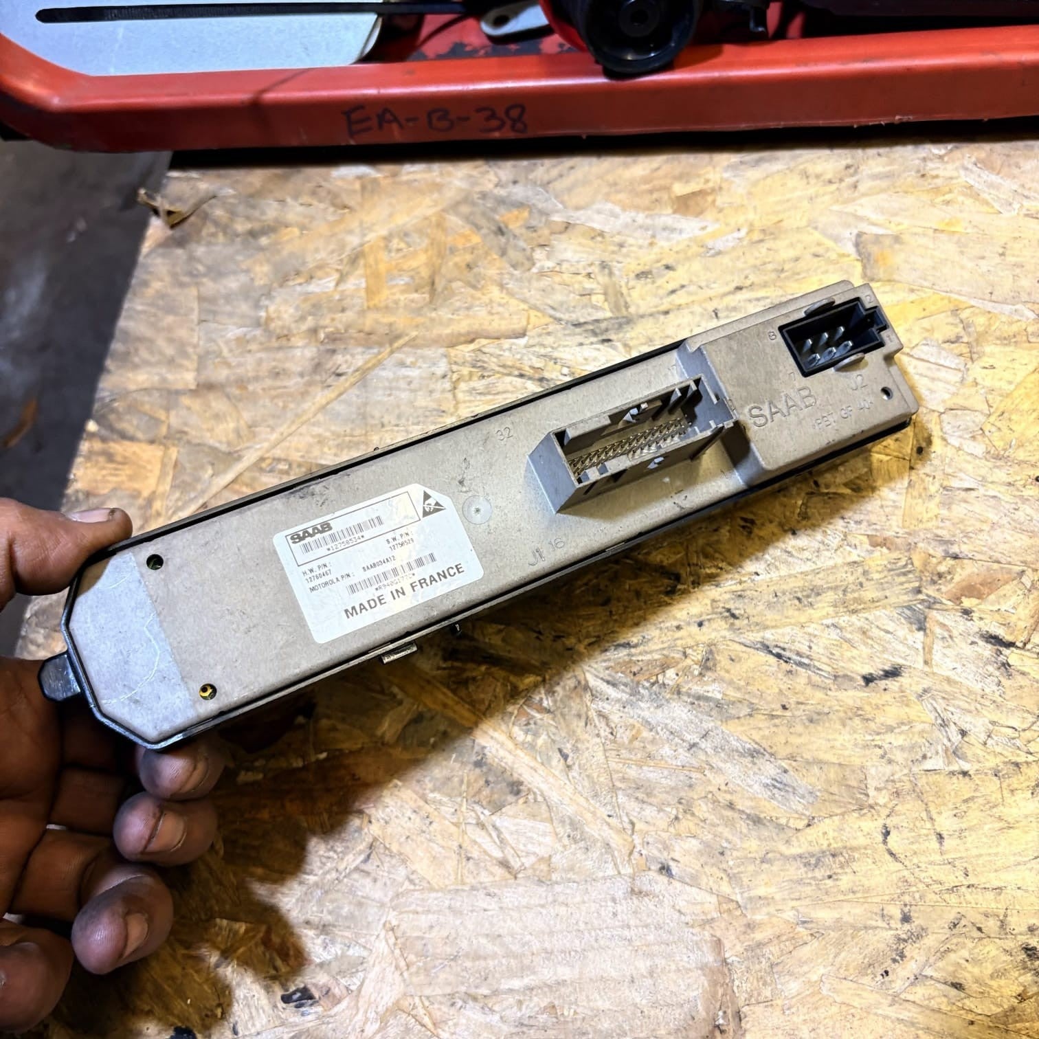 SAAB 9-3 Estate YS3F Passenger Rear Door Window Switch 12758534 2.00 Petrol