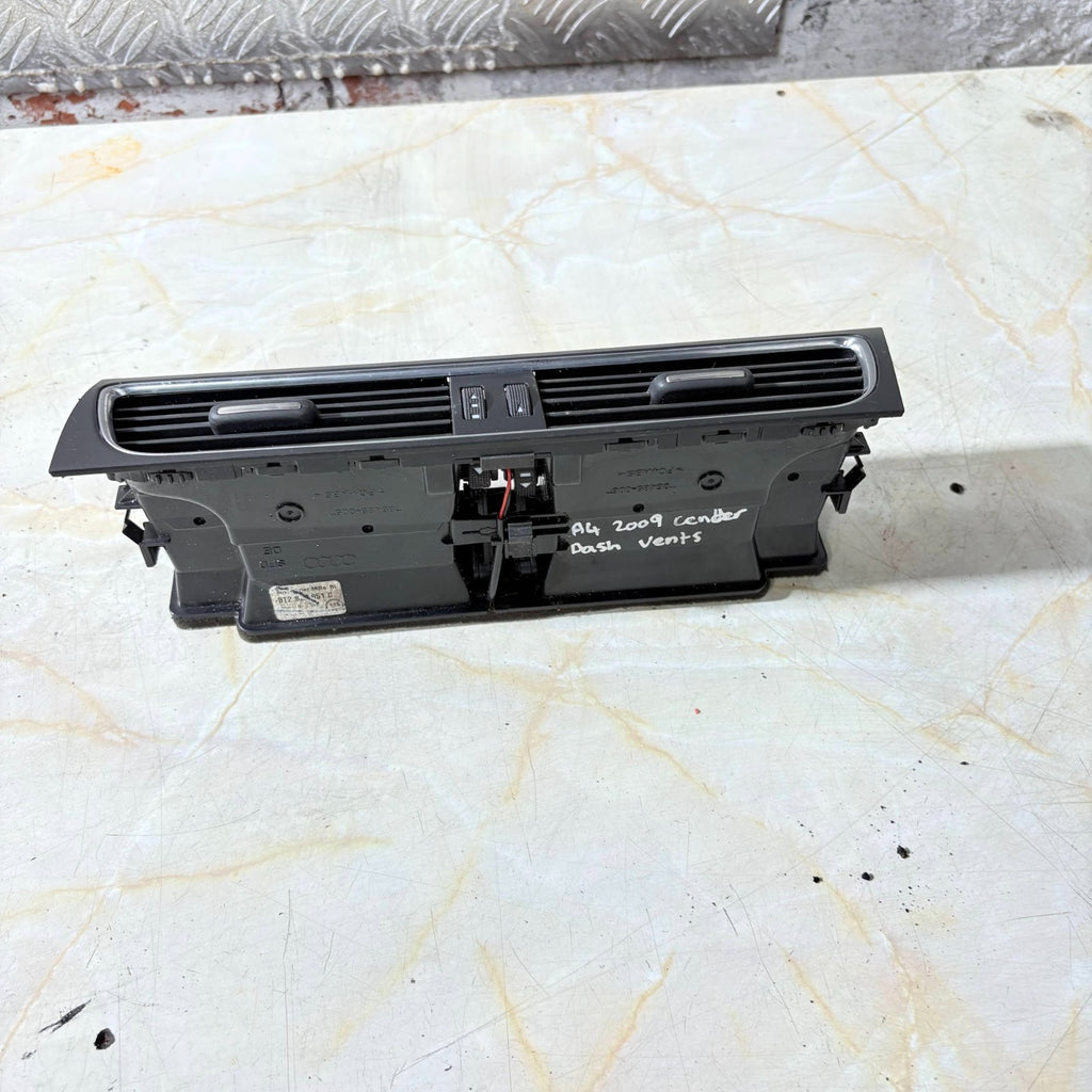 2009 AUDI A4 B8 DASHBOARD CENTRE AIR VENTS 06485-005