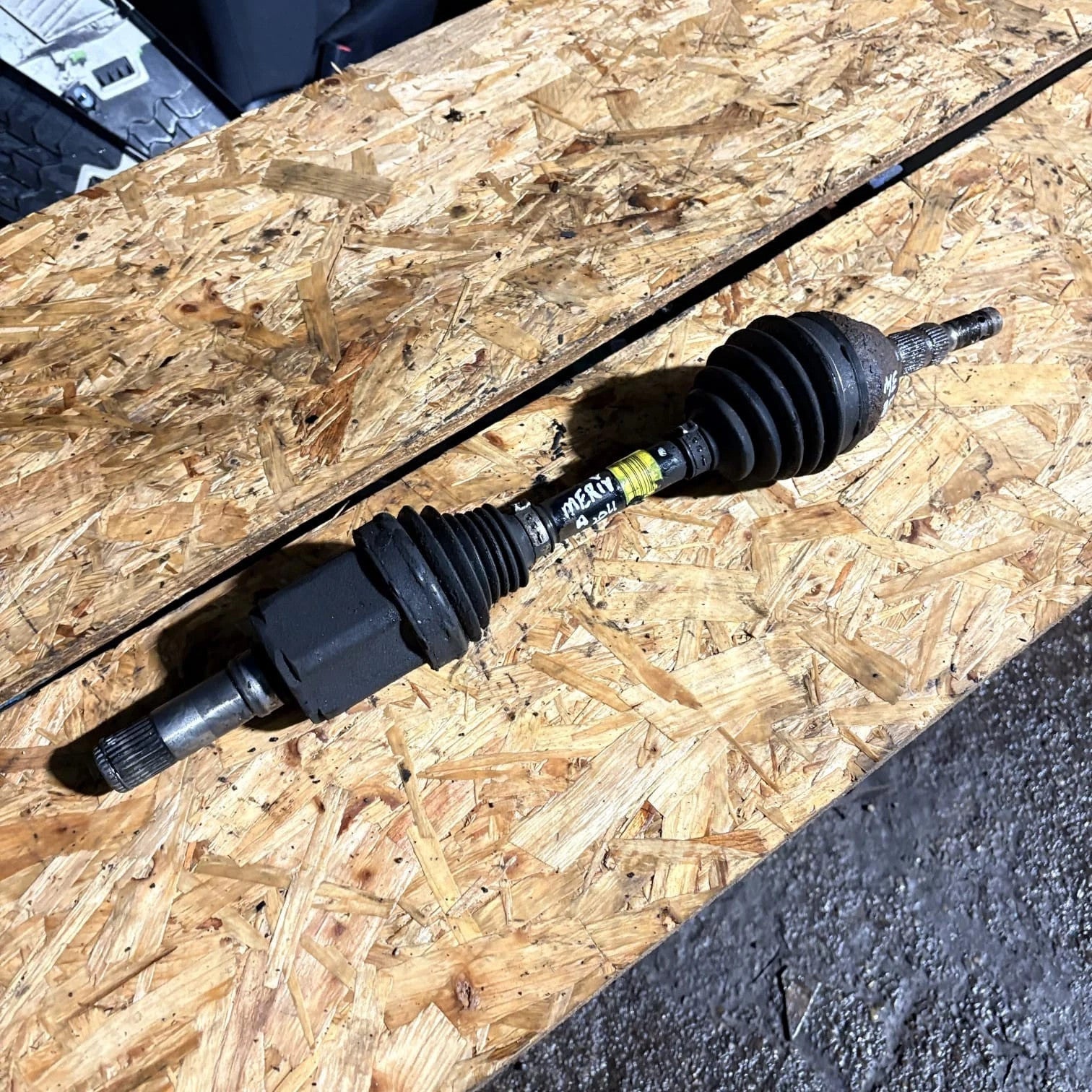 VAUXHALL OPEL MERIVA 2011 1.7 CDTI FRONT DRIVESHAFT PASSENGER SIDE LEFT AUTO