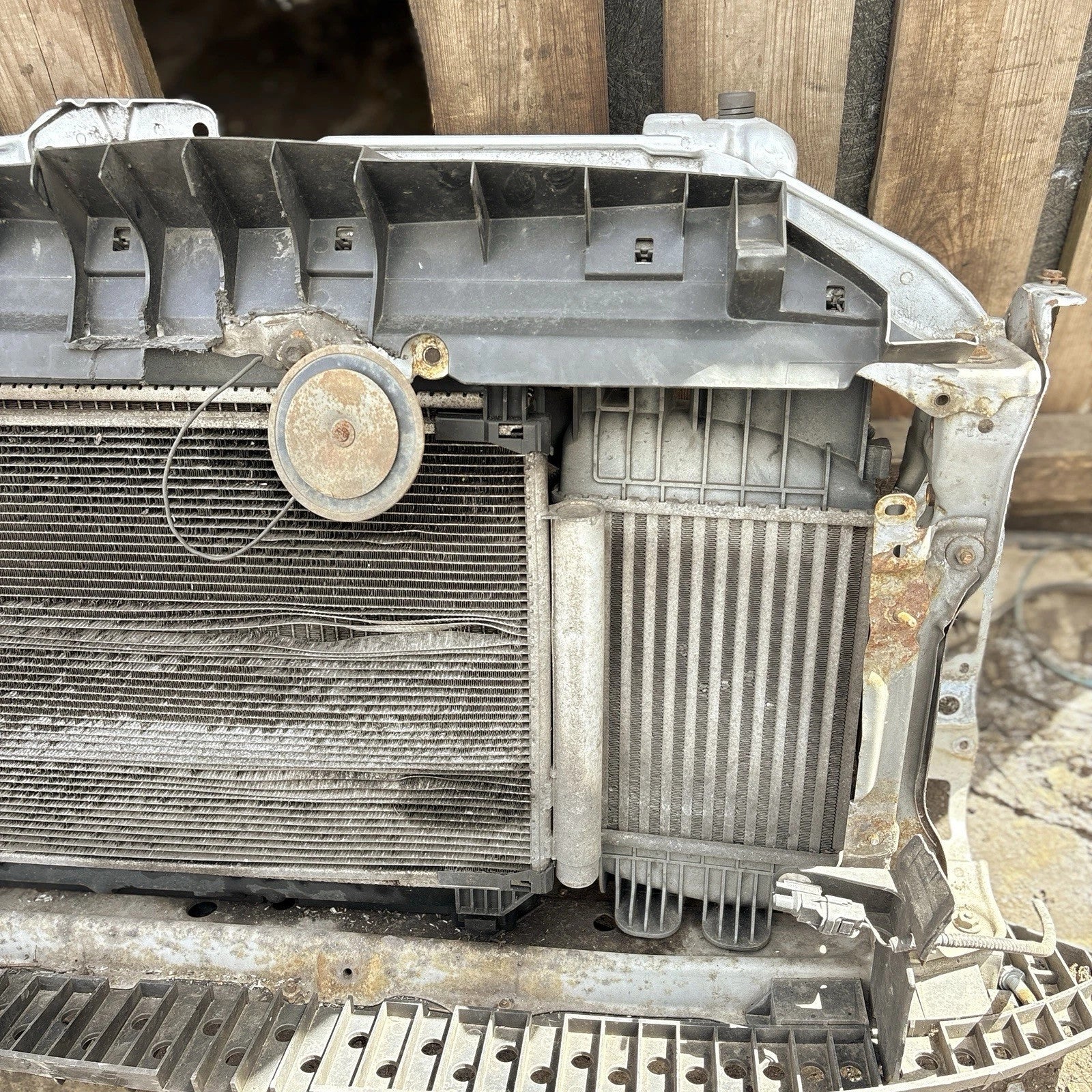TOYOTA YARIS TR D4D MK2 1.4 DIESEL RADIATOR RAD PACK WITH SLAM PANEL 1ND-TV