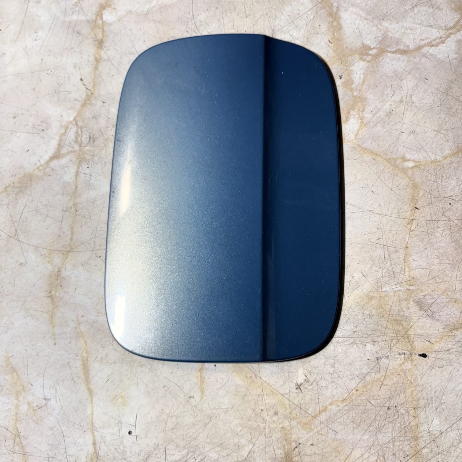 8K0809907 Audi A4 8K2 B8 (2009) Saloon Fuel Flap Cover Metallic Blue L/AV LR2