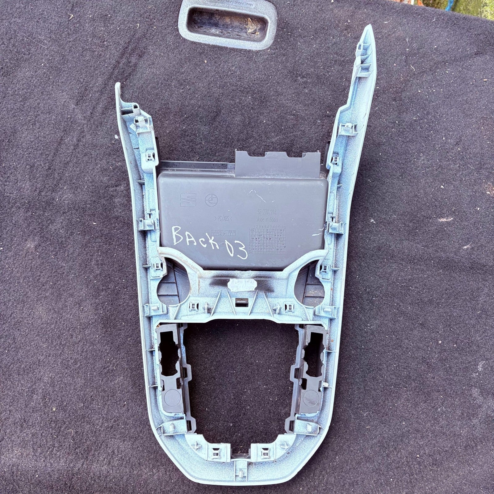 SEAT Ibiza MK5 6F 17-24 Center Console Gear Shifter Surround Trim 6F0863283