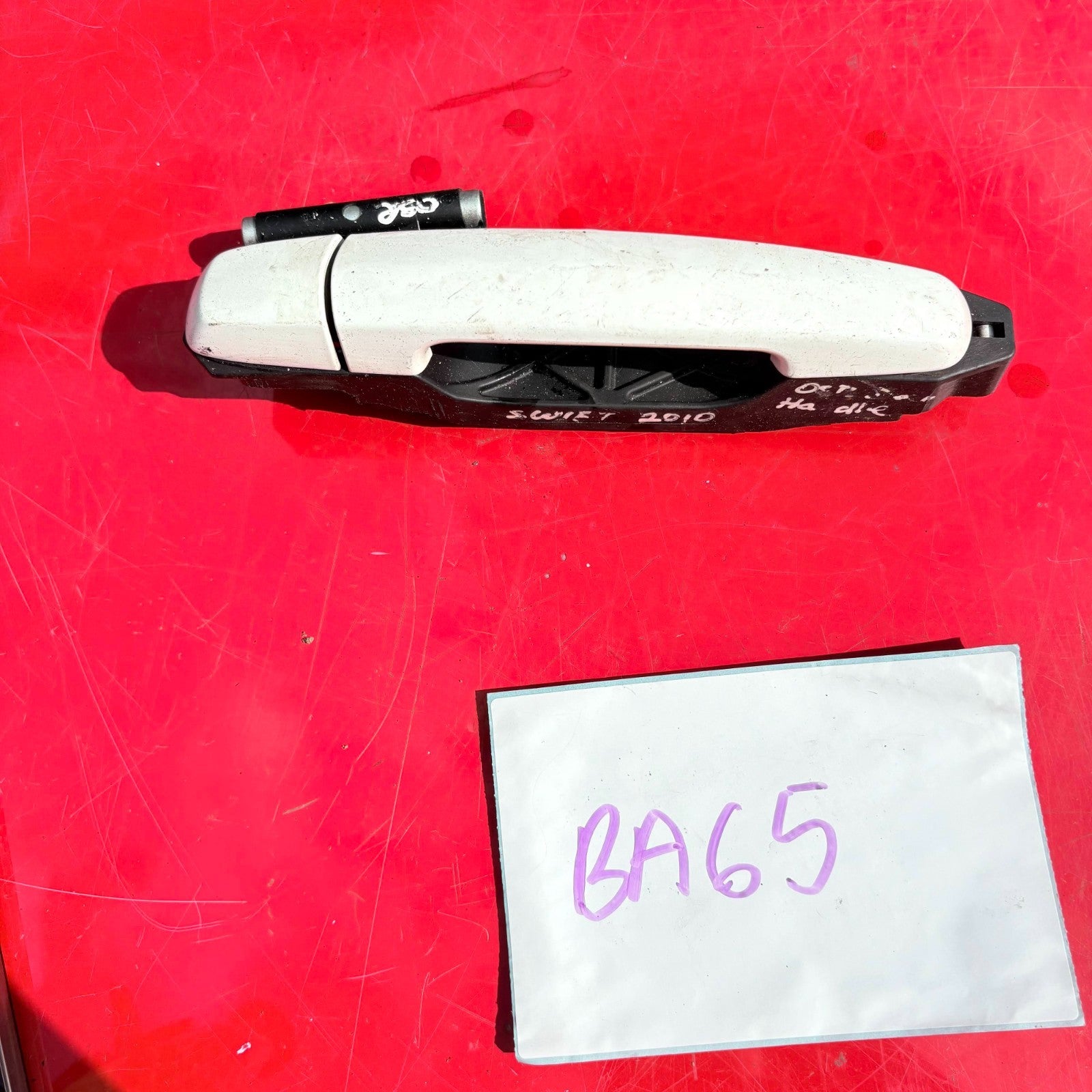 SUZUKI SWIFT EXTERIOR DOOR HANDLE REAR RIGHT DRIVERS OSR 2004-2010