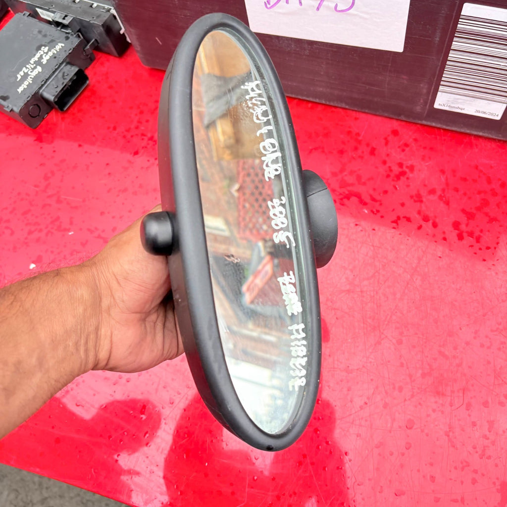 Mini One R50 R53 2001-2006 Interior Rear View Mirror E1 010784 Manual Black