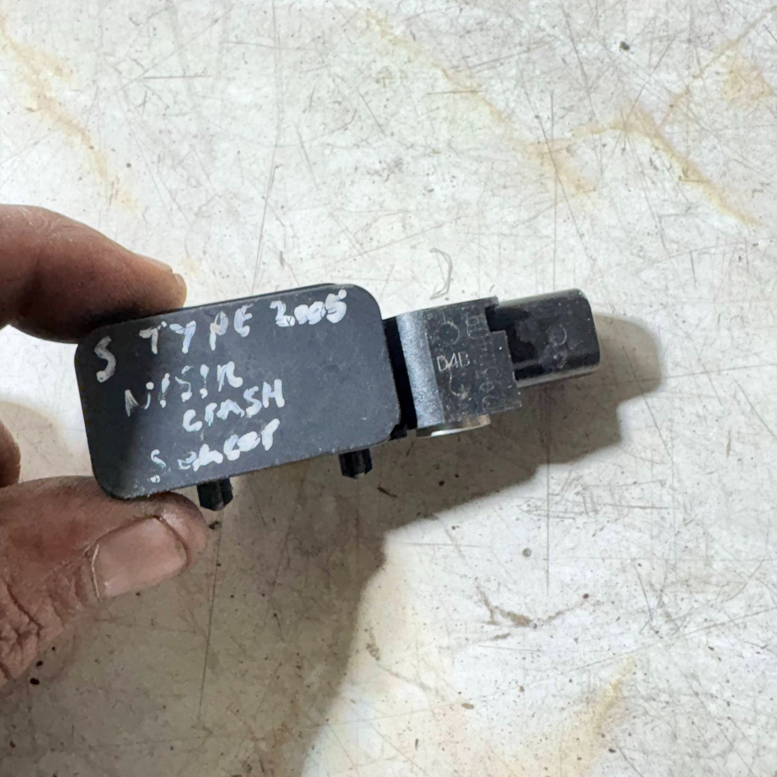 Jaguar S-type 1999-2007 PASSENGER REAR LEFT IMPACT CRASH SENSOR 1X4314B345AB