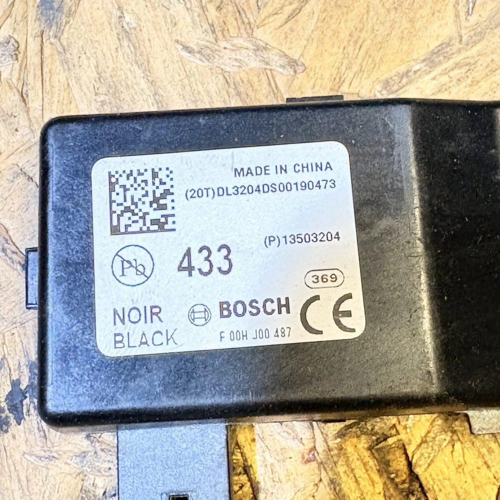 Vauxhall Corsa E Central Locking Sensor Bosch F00hj00487 2010