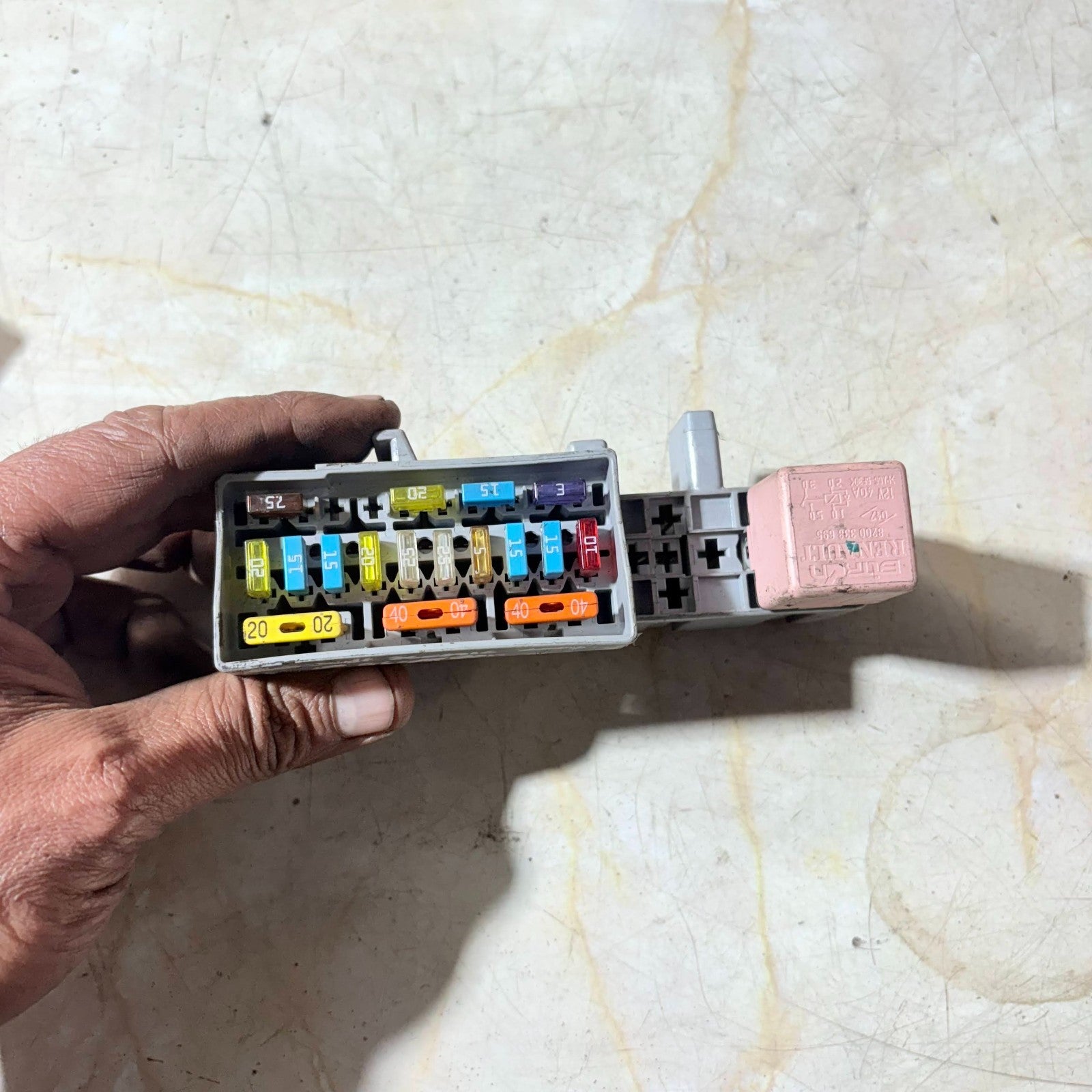 Renault Megane Scenic 2005 Relay Fuse Box Board