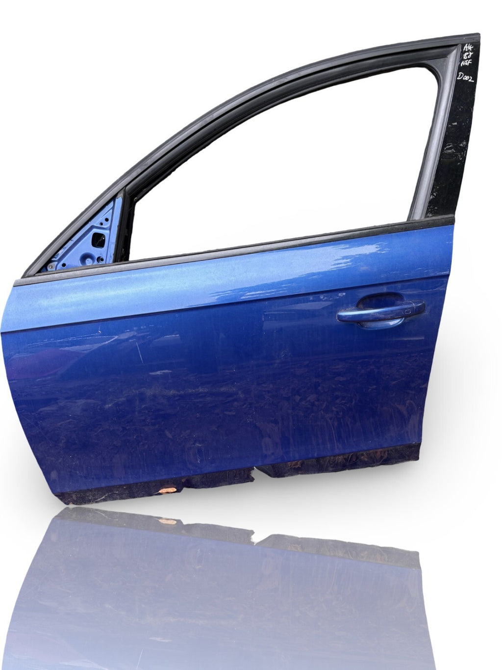 Audi A4 B8 2008-2015 Front Left NSF Passenger Complete Door Blue Free P&P