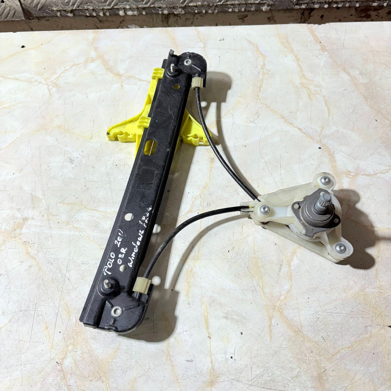 VW Polo MK5 6R 2009-2014 5DR OSR Rear Right Manual Window Regulator Winder Lift