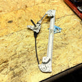 CHRYSLER YPSILON MK3 WINDOW REGULATOR PASSENGER REAR LEFT SIDE 2011-2015
