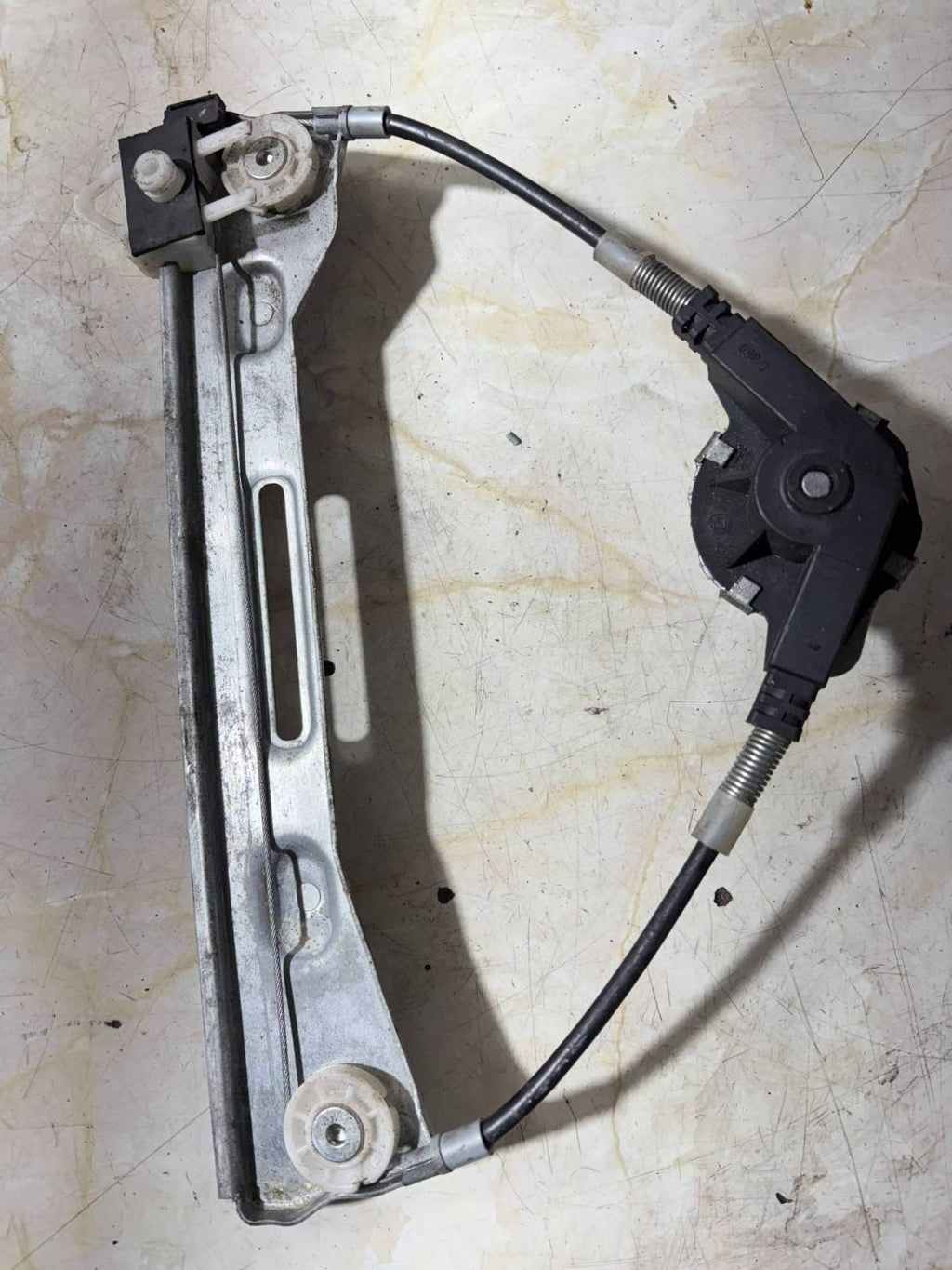 Fiat Panda Left Passenger N/S Rear Window Regulator Manual 46803654 2008