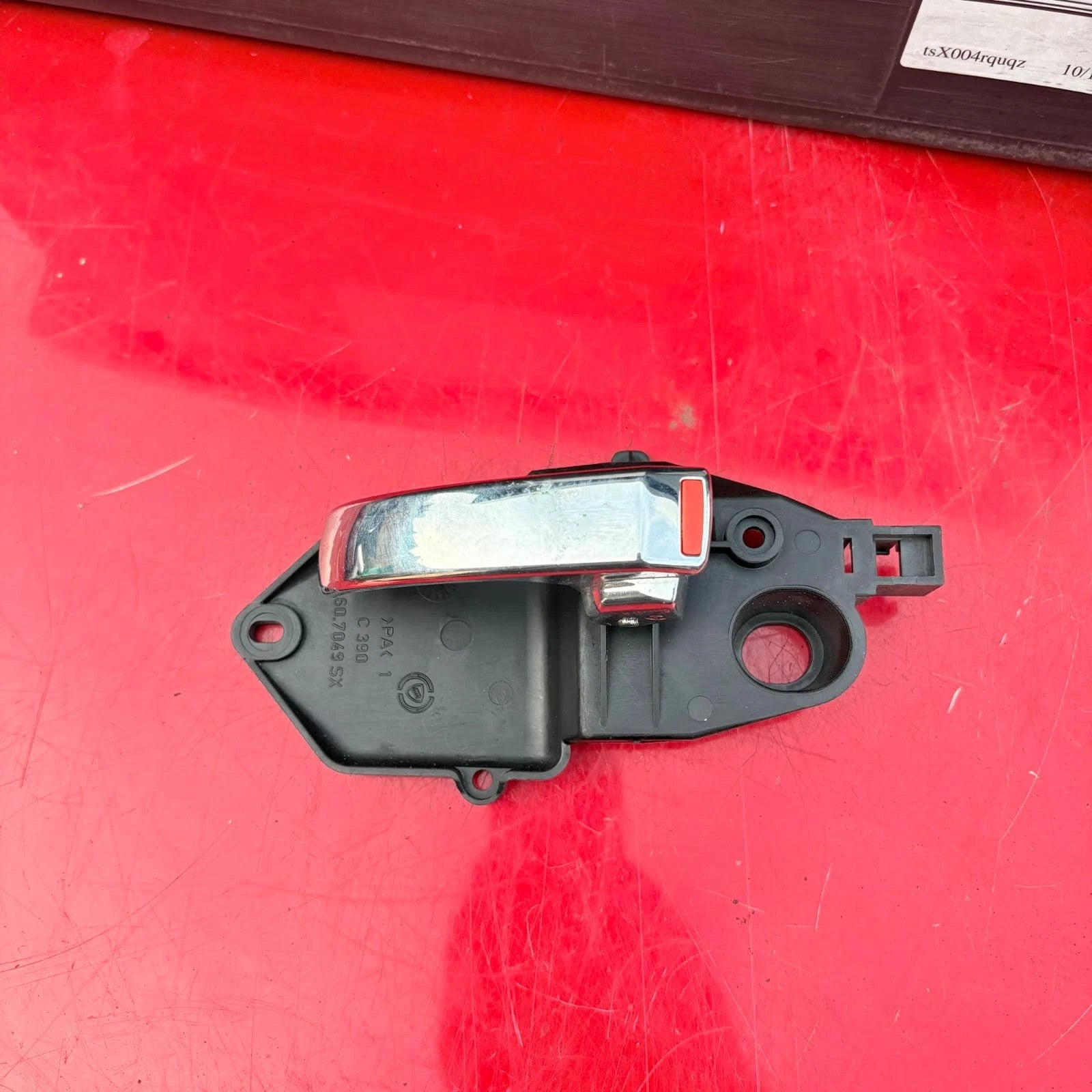 FIAT 500 INTERIOR DOOR HANDLE FRONT LEFT SIDE PASSENGER NSF