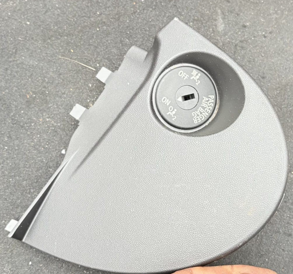 2012 BMW MINI COOPER S R56 JCW PASSENGER AIRBAG SWITCH AND SURROUND 12273713