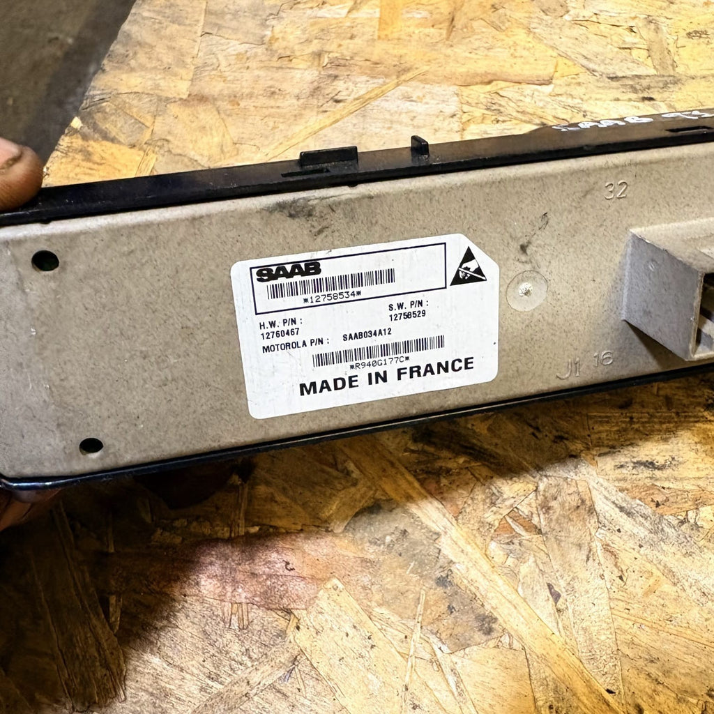 SAAB 9-3 Estate YS3F Passenger Rear Door Window Switch 12758534 2.00 Petrol