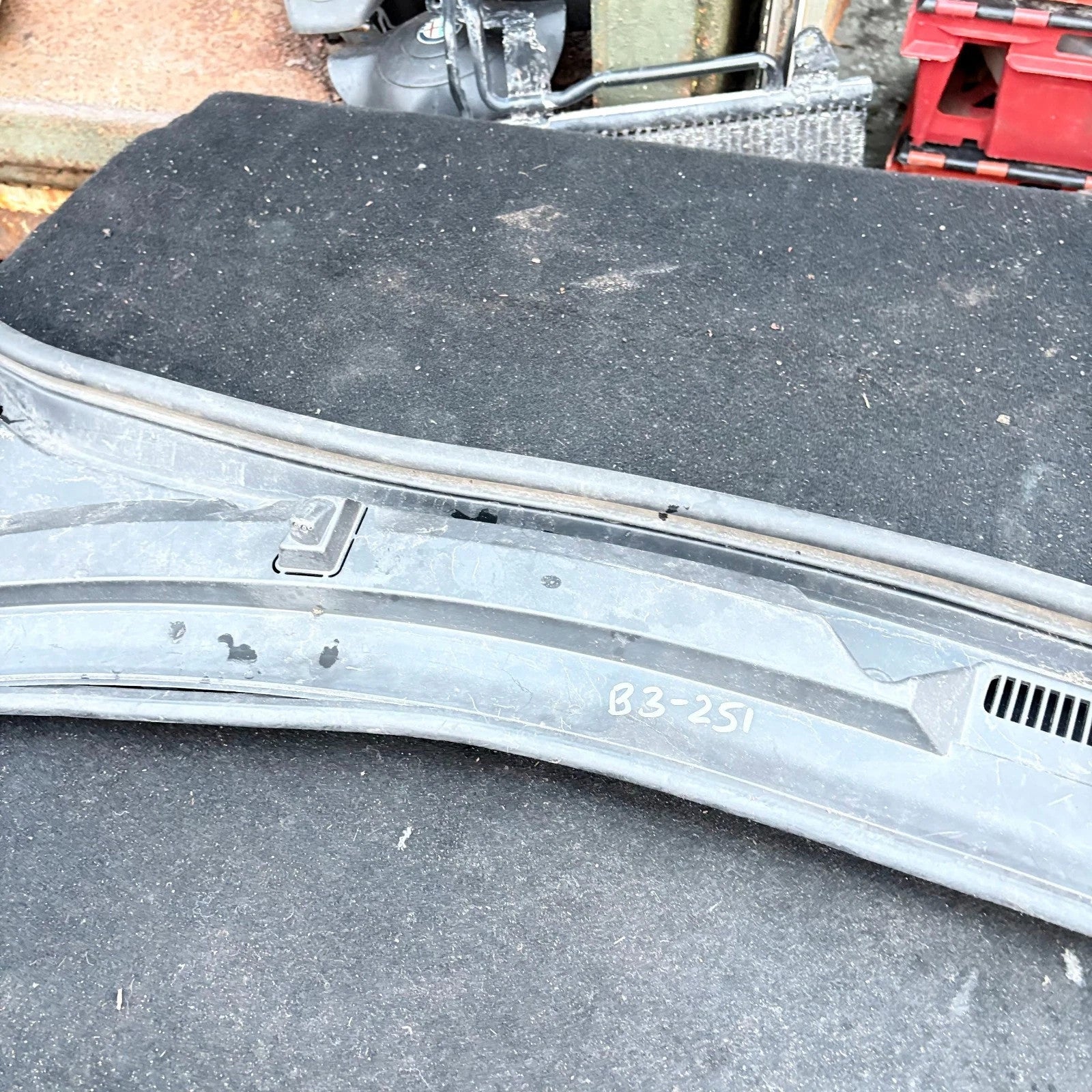 MG Mg3 2013-2018 Windscreen Scuttle Panel