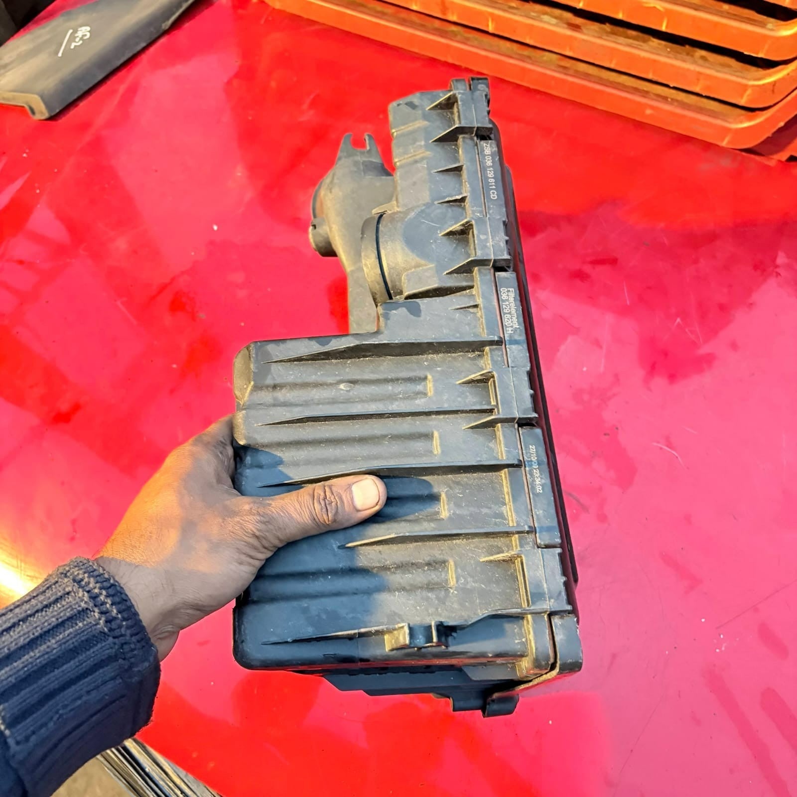 VW POLO MK4 2009 1.4 PETROL BUD AIR FILTER BOX 036129611CD 036129620H