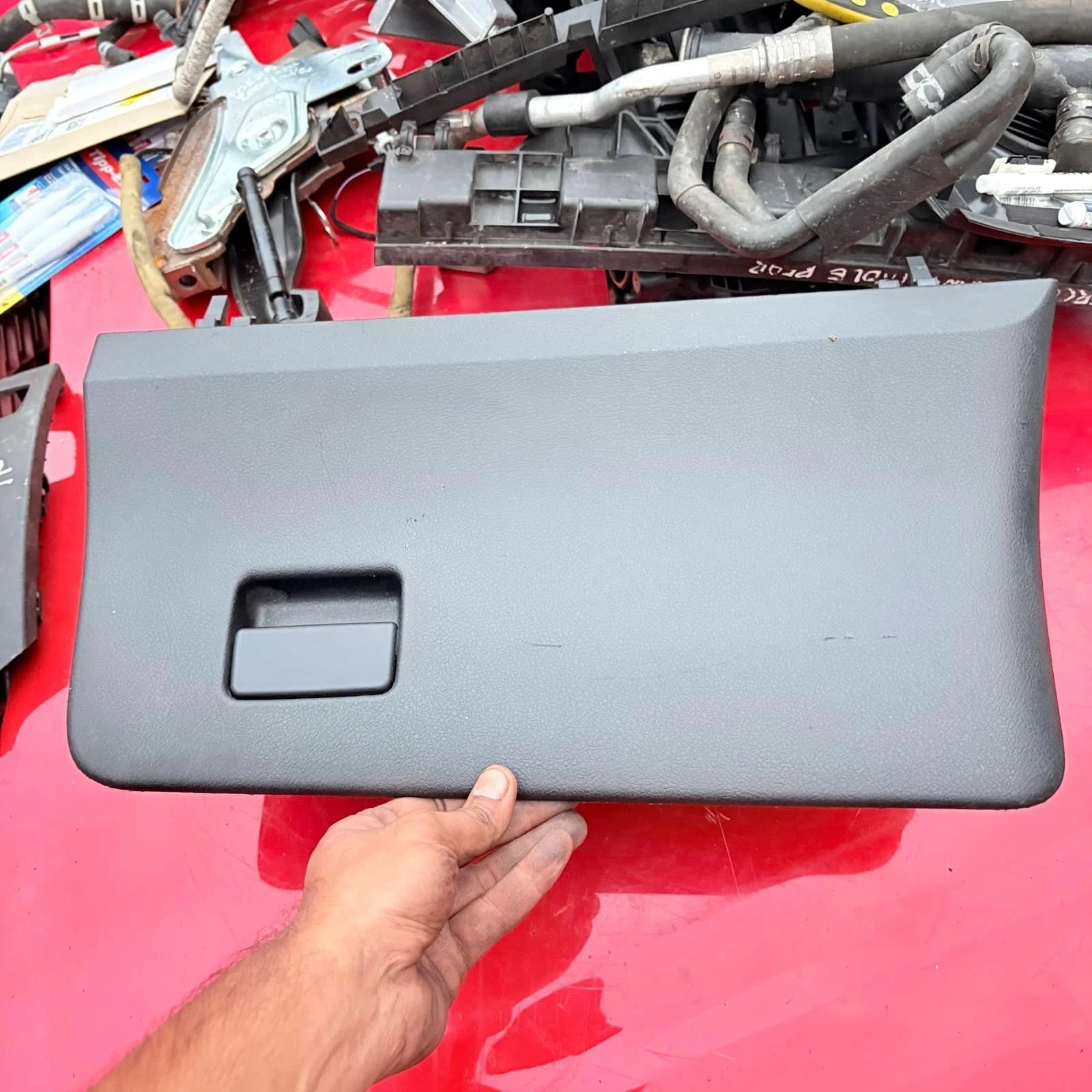 Toyota Yaris Mk3 XP130 Glove Box Door Lid Black RHD 55550-0D160 2011-2014