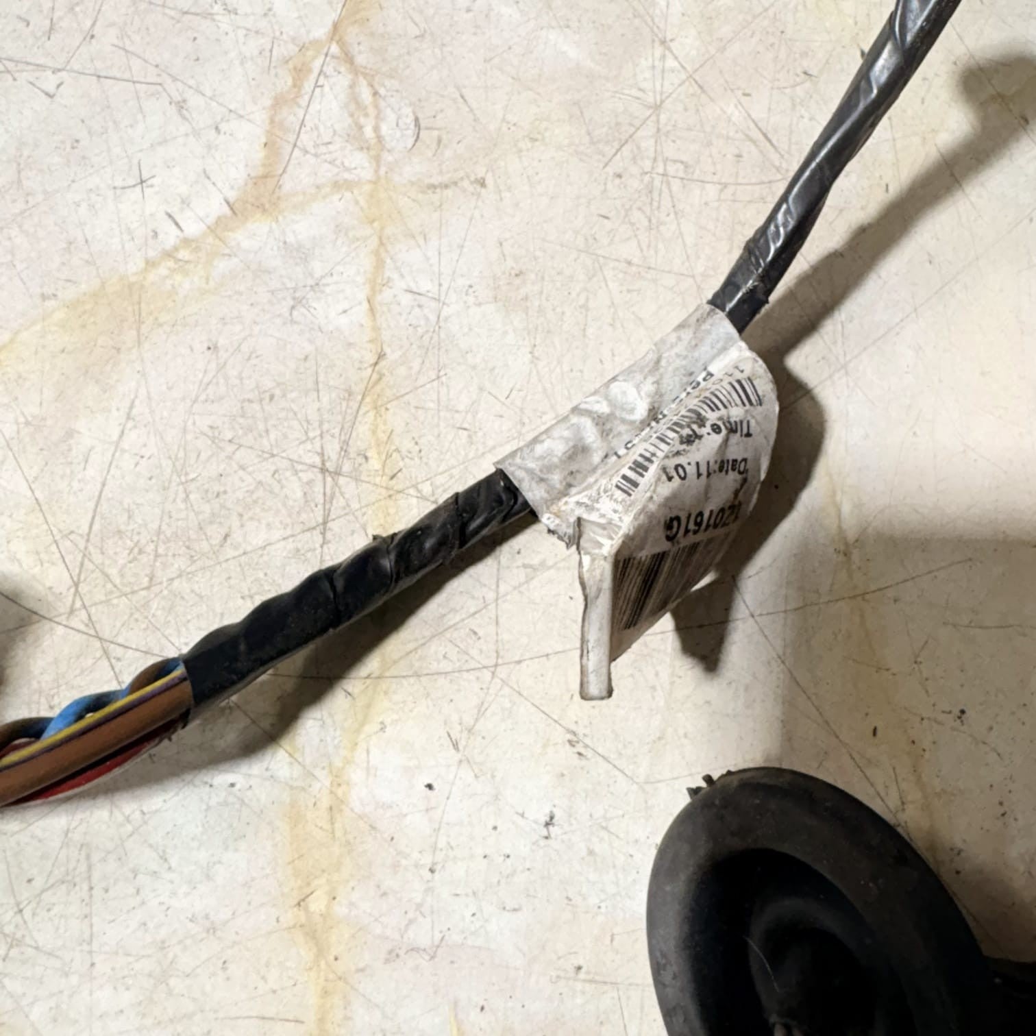 SKODA OCTAVIA MK2 ESTATE 2004-2008 REAR LEFT DOOR WIRING LOOM HARNESS 1Z0161G