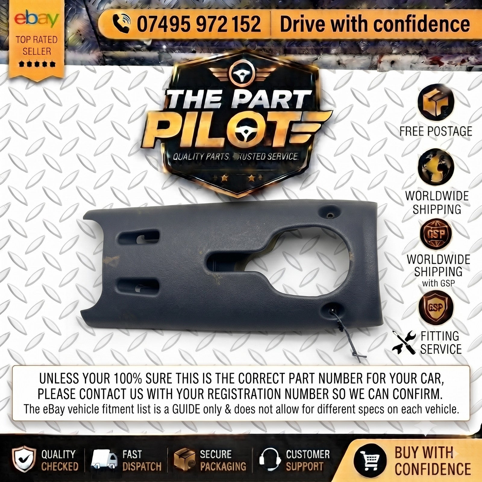 MINI R50 R53 Lower Steering Column Cowling Trim 2003-2006 1.4 1.6 Petrol
