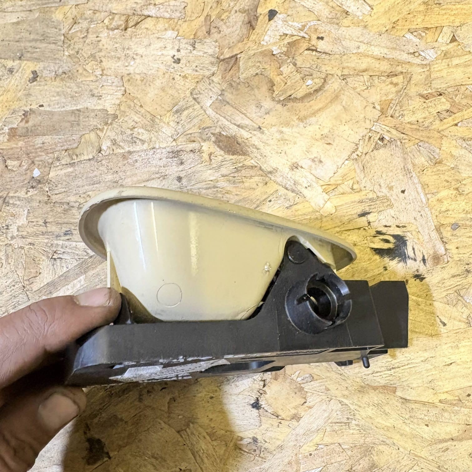 2005 Jaguar S Type X200 Driver Rear Inner Opening Handle 2R83F24994 OSR