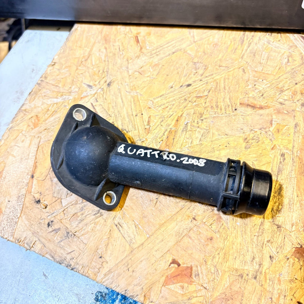 AUDI QUATTRO 2008 THERMOSTAT HOUSING WITH THERMSTAT
