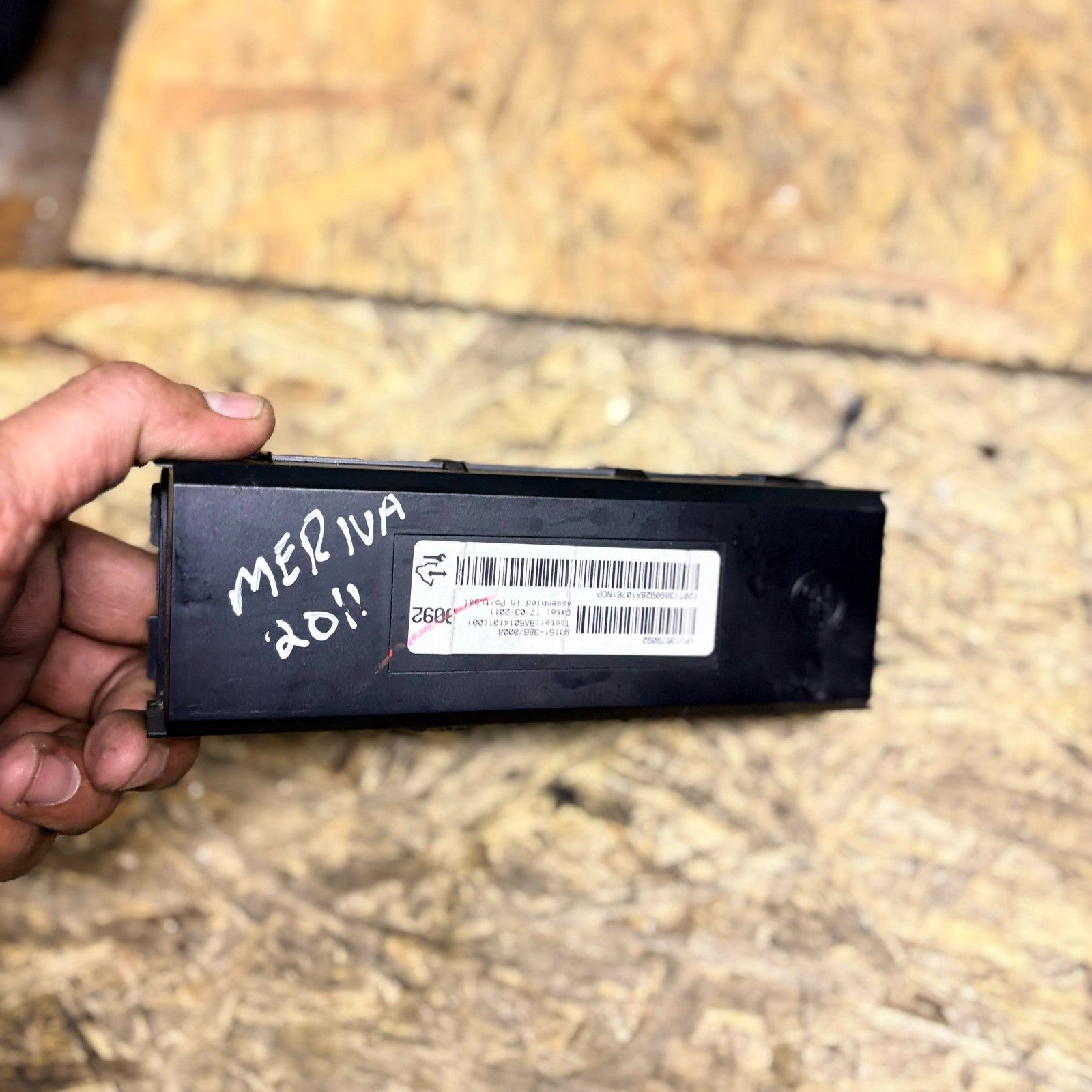 Vauxhall Meriva B Climate Control ECU 13579092 90151386 BA5014101 2010-2014