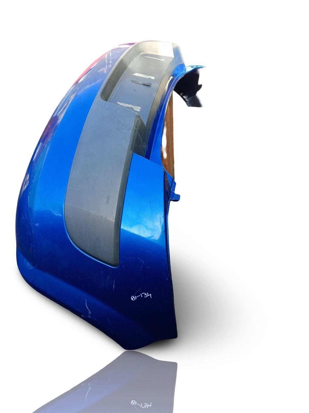Renault Megane Dynamique 2004 MK2 Rear bumper in blue 5 Door