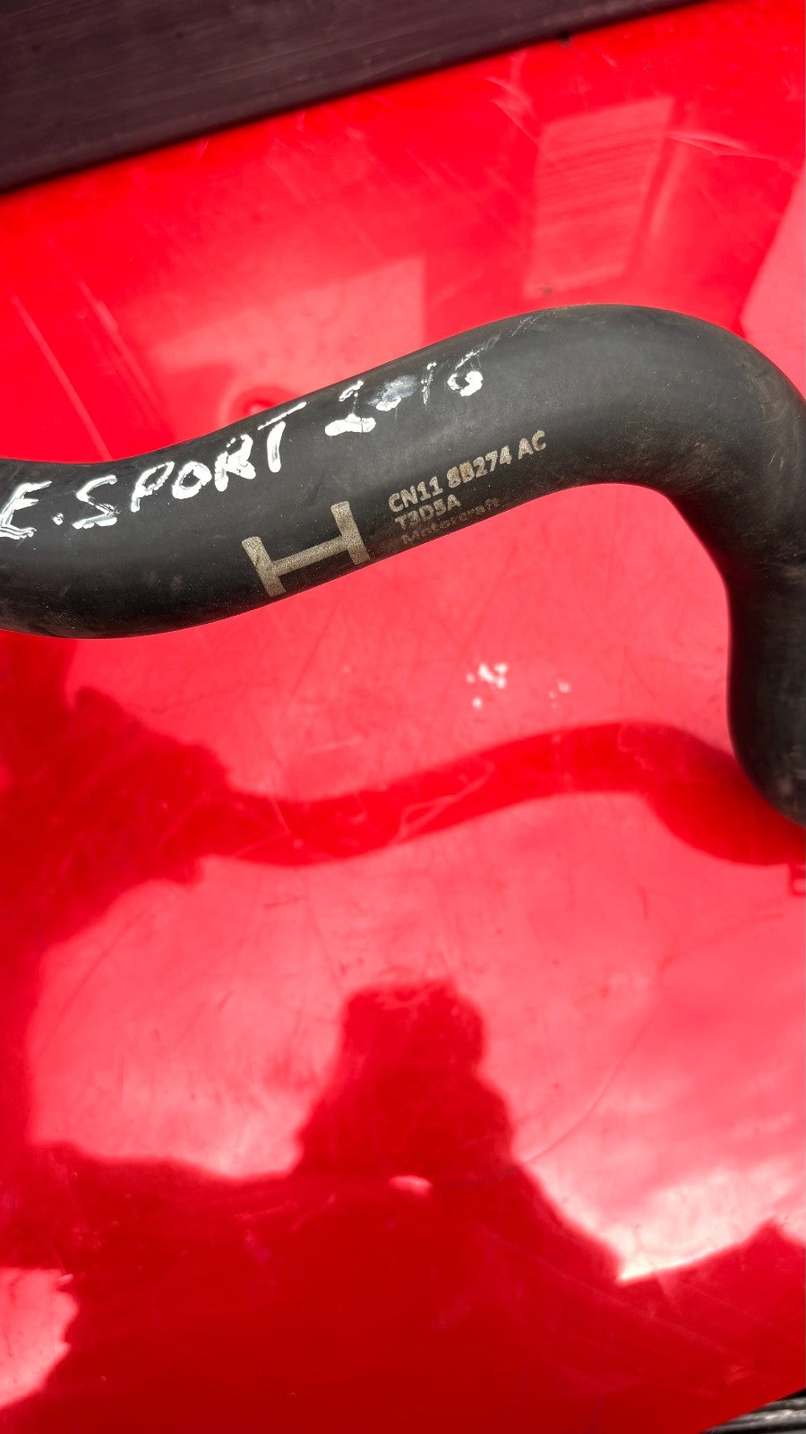 FORD ECOSPORT 2016 Coolant Hose Pipe
