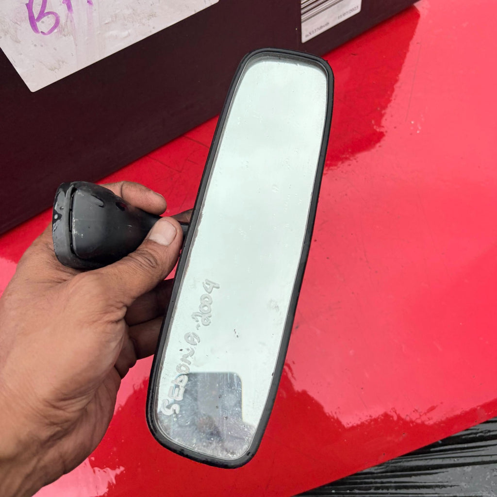 Kia Sedona MK1 02-05 Interior Rear View Windshield Mirror E13 46R-015006 OEM