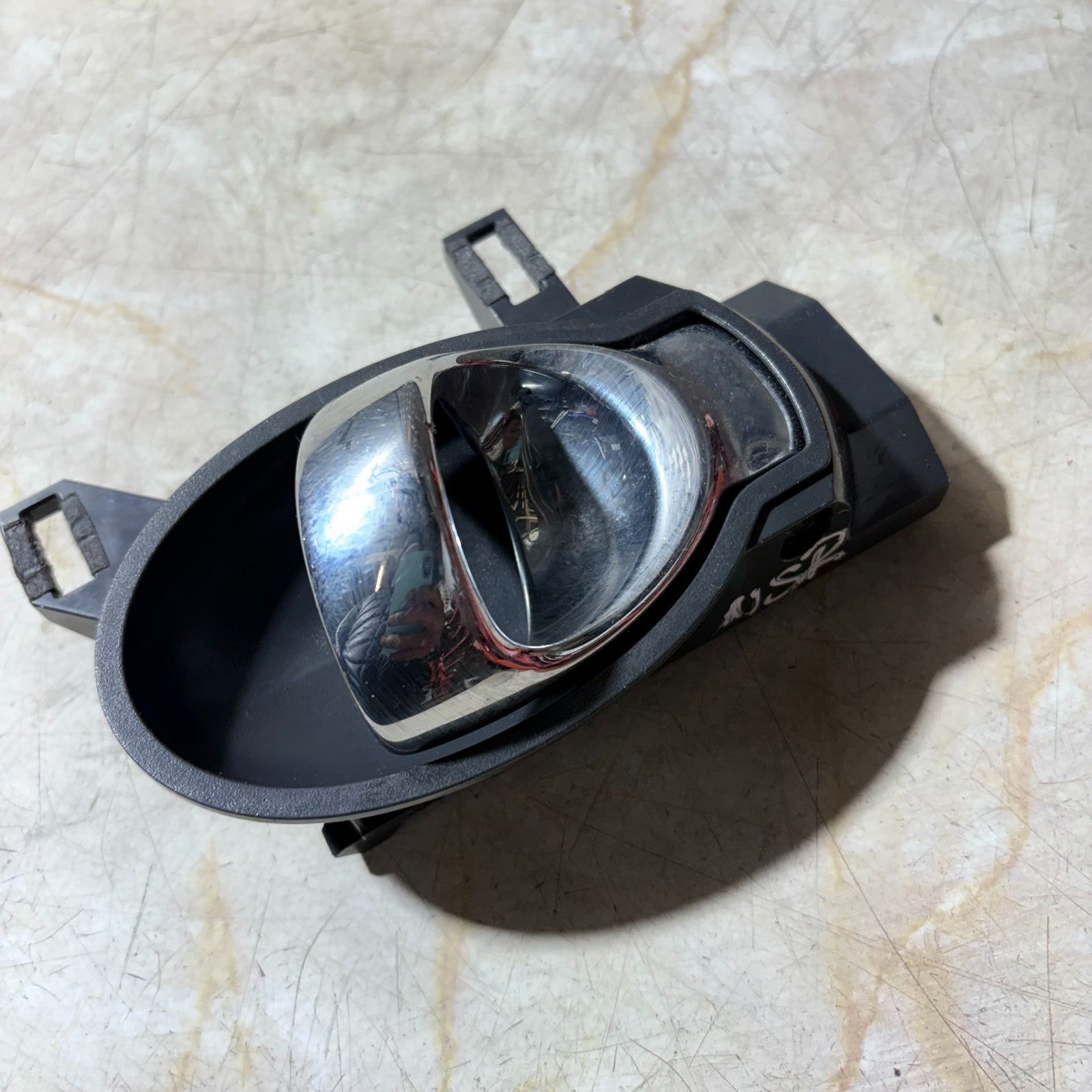 NISSAN JUKE 2011 INNER DOOR HANDLE PASSENGER REAR LEFT SIDE