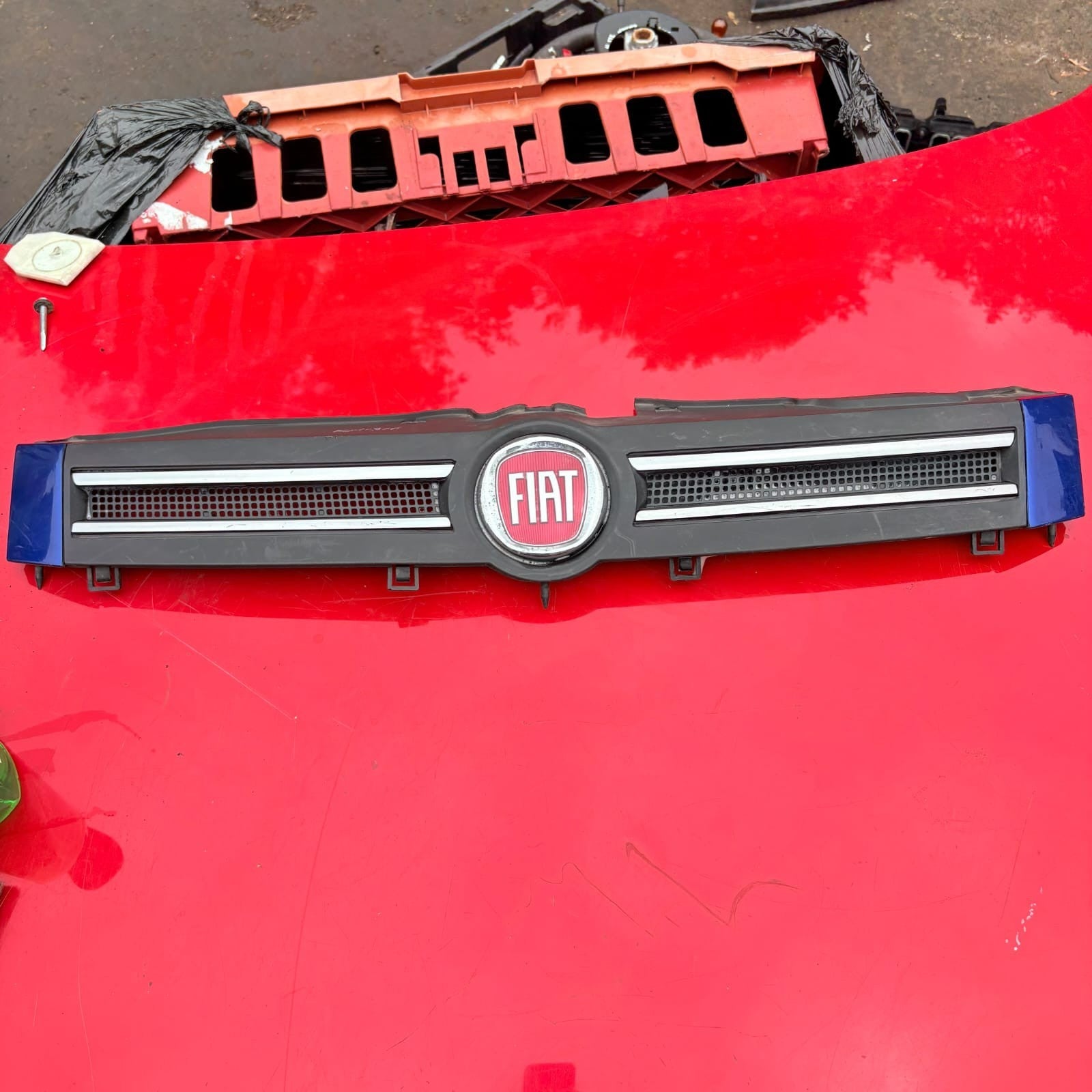 Fiat Panda 169 792 Blue Front Grille 735353899