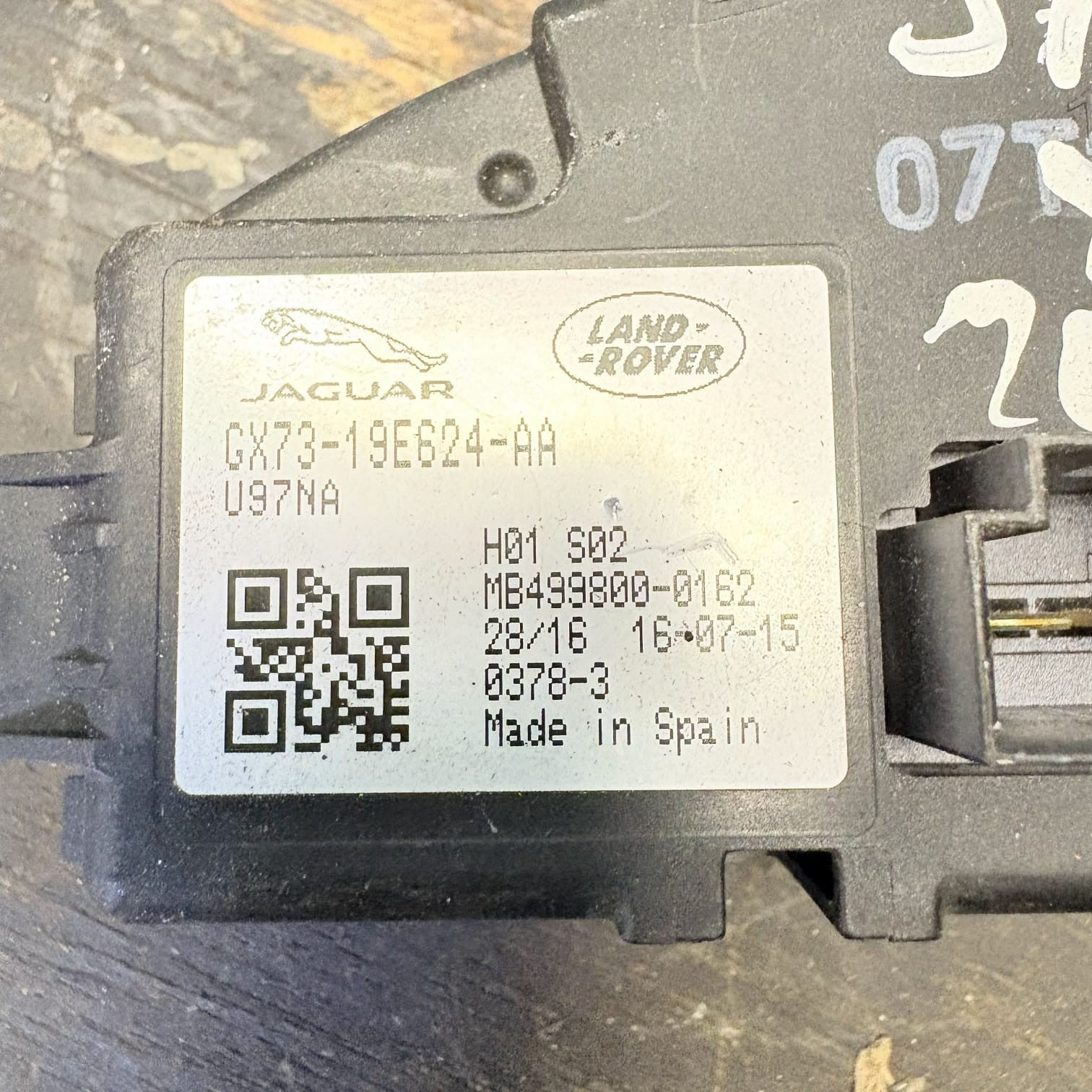 JAGUAR XF X260 2.0 DIESEL HEATER BLOWER FAN MOTOR RESISTOR 2017 GX73-19E624-AA