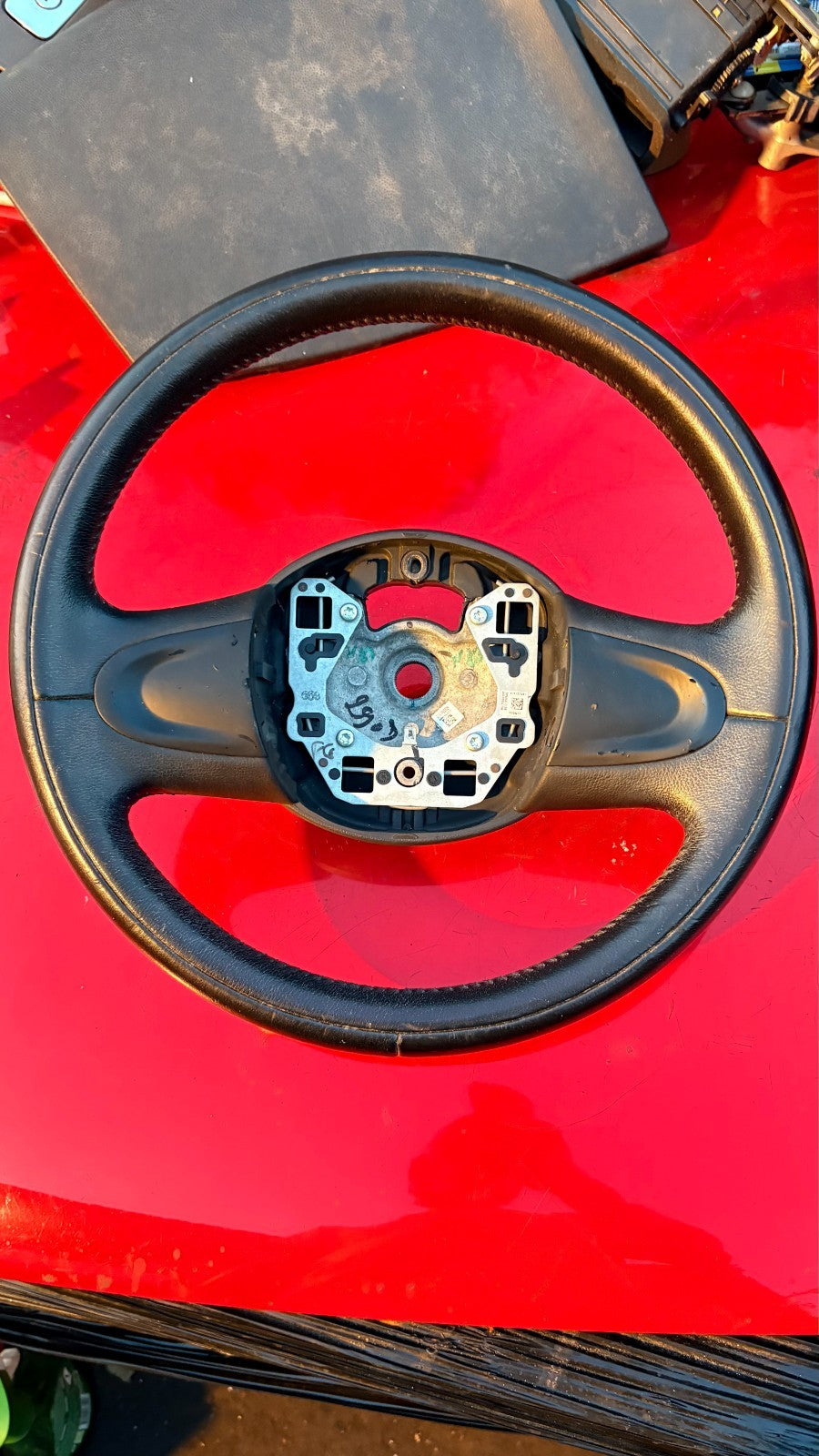 2011 MINI CLUB STEERING WHEEL 609696201C
