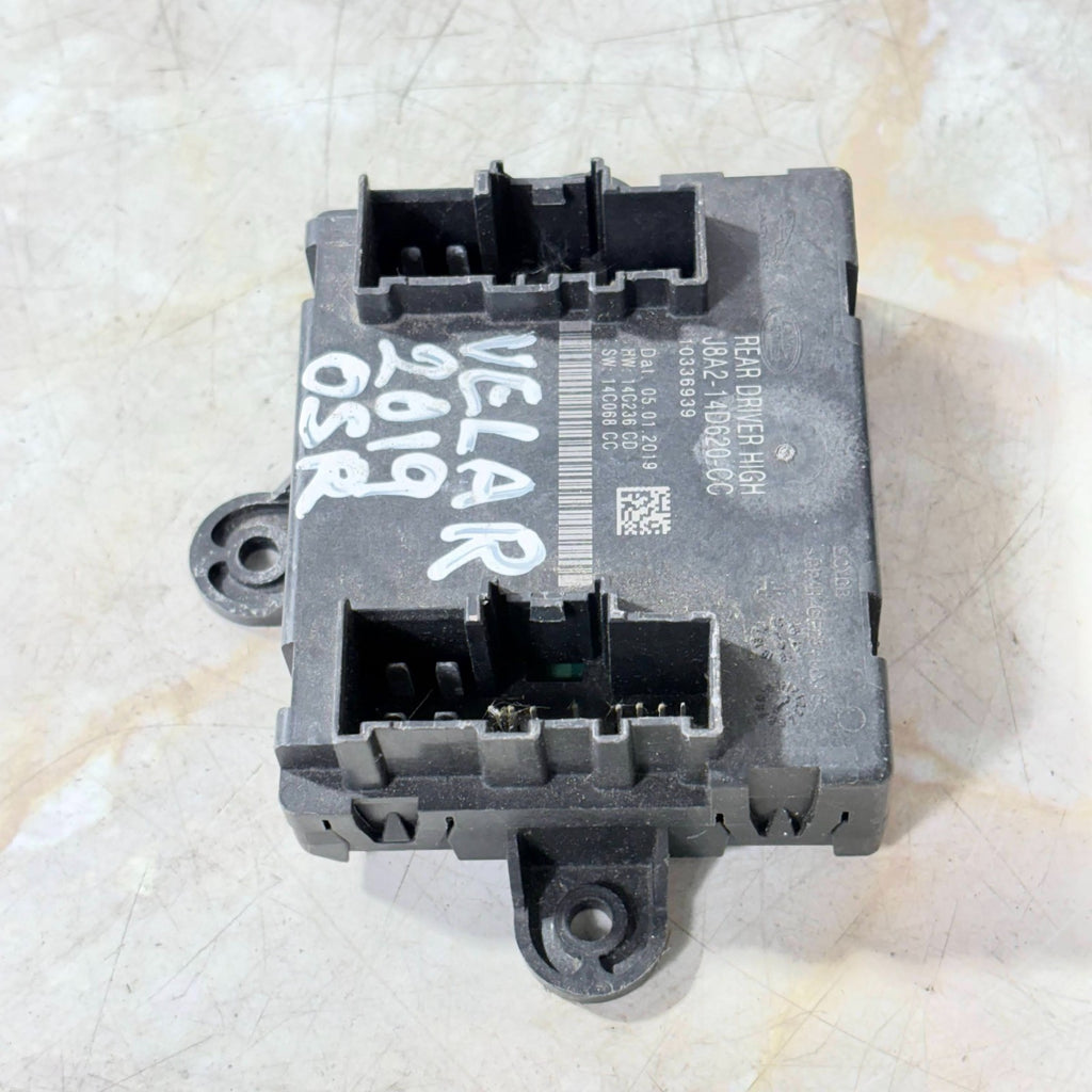 Range Rover Velar 2019 OSR Driver Side Rear Door Control Module J8A2-14D620-CC