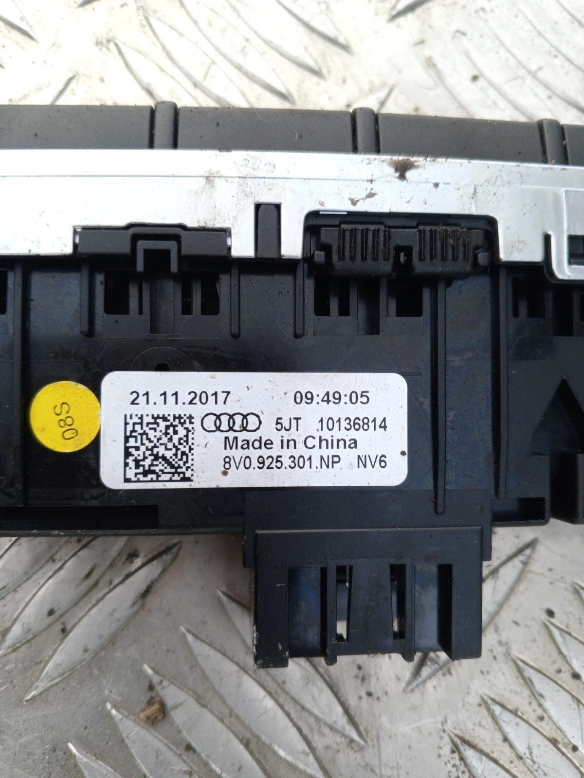 AUDI A3 HAZARD MULTI SWITCH PACK CENTRE 8V0925301NM 8V 2016-2020