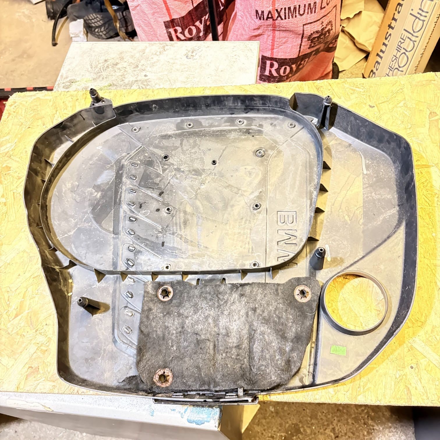 BMW X5 E70 Diesel Top engine cover trim SP6398 JUT160040