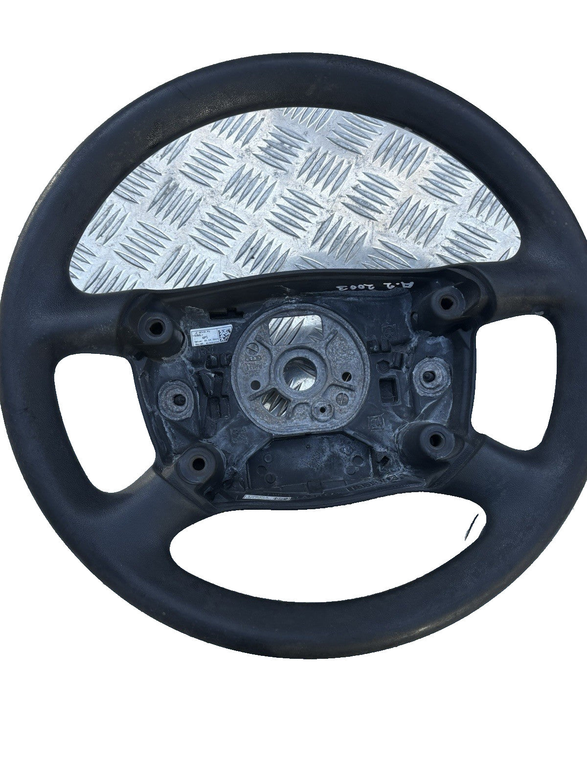Audi A2 8Z 2000-2005 4-Spoke Steering Wheel Black 8Z0419091BE6PS