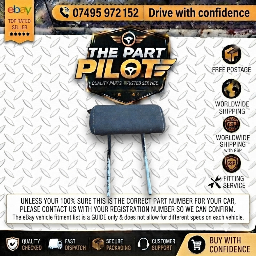 MAZDA 2 MK2 2007-2015 REAR CENTRE MIDDLE SEAT HEADREST
