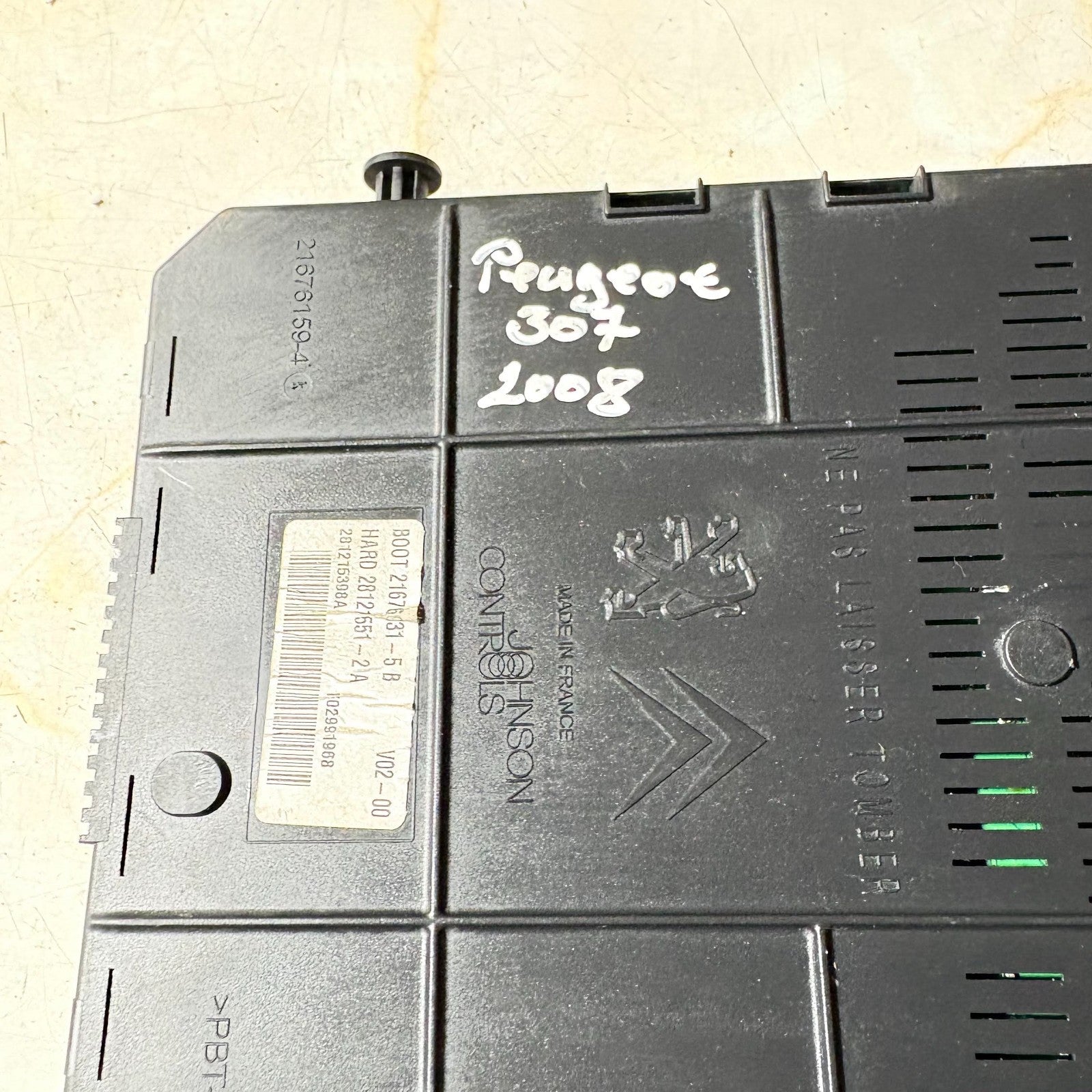 PEUGEOT 307 2004-2009 BODY CONTROL MODULE BCM 21676159-4