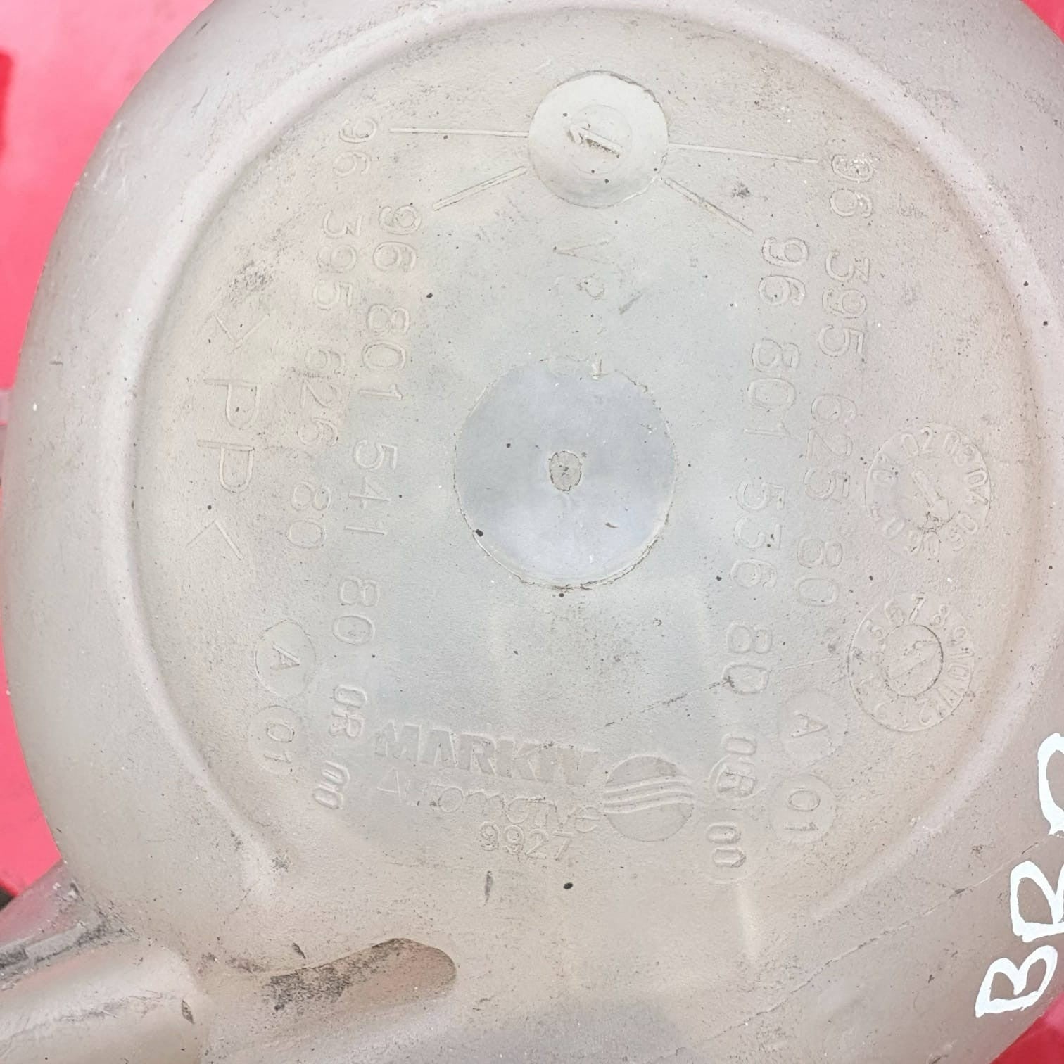 2005 CITROEN C4 COUPE RADIATOR EXPANSION BOTTLE/SENSOR-9639562580