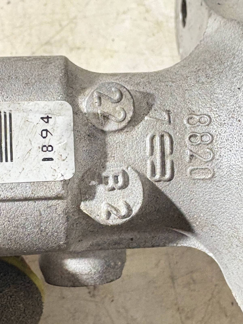 Fiat Panda 2012 Brake master cylinder