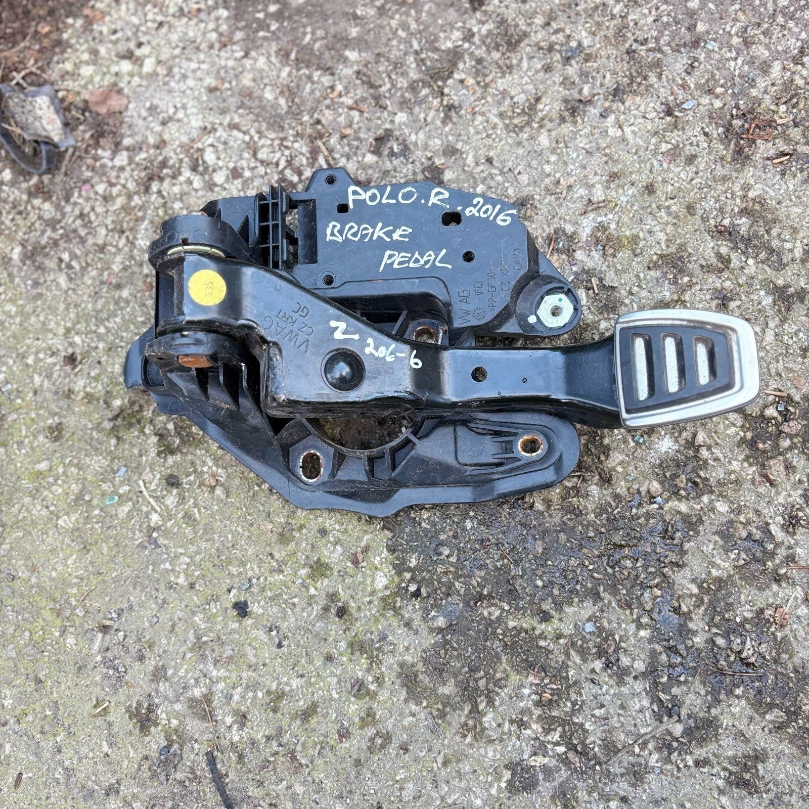 VOLKSWAGEN Polo R 2009-2017 Mk5 Brake Pedal Assembly 6Q02721058N