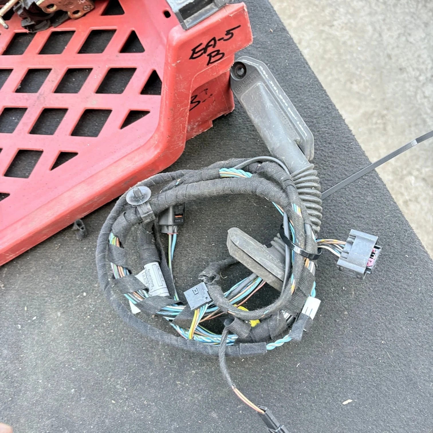 BMW E46 318I Door Wiring Loom Harness Side Rear L322 83754100 OSF 81238 06089